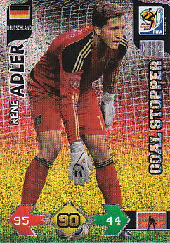 Rene Adler Germany Panini 2010 World Cup Goal Stopper #104